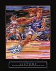 Victory - Girls Basketball Art Print