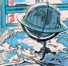 Globe Master Art Print by Unknown