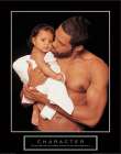 Character - Father and Child Art Print by Unknown