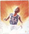 Determination - woman Runner Art Print by Unknown