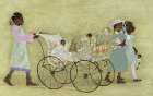 Walking Baby Art Print by Unknown