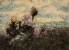 In the Fields Art Print by Unknown
