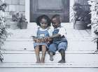 On the Porch Art Print by Unknown