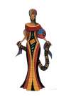 Nigerian Queen Art Print by Unknown