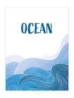 Ocean Waves Art Print