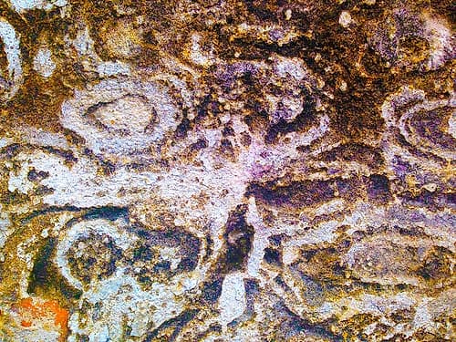 Eroded Stucco II Art Print by Grayscale