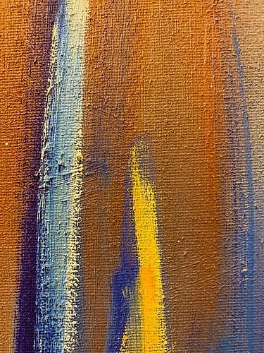 Brush Strokes II Art Print by Grayscale