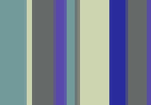 Cool Stripes III Art Print by Grayscale