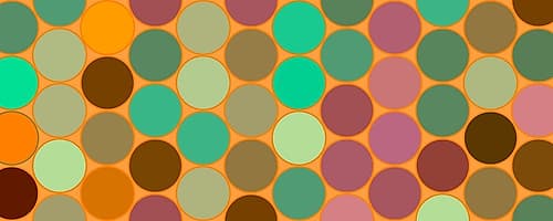 Green Circles I Art Print by Grayscale