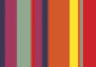 Bright Stripes VII Art Print