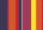 Bright Stripes IX Art Print