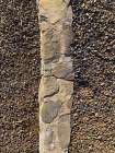 Rock Stripe II Art Print