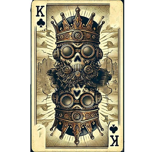 King Of Gears Art Print