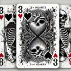 3 Of Hearts Art Print