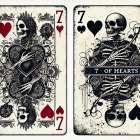 7 Of Hearts Art Print