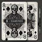 8 Of Diamonds Art Print
