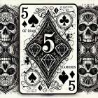 5 Of Diamonds Art Print