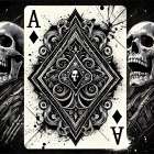 Ace Of Diamonds Art Print