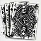 4 Of Diamonds Art Print