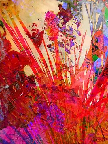 Color Blast X Art Print