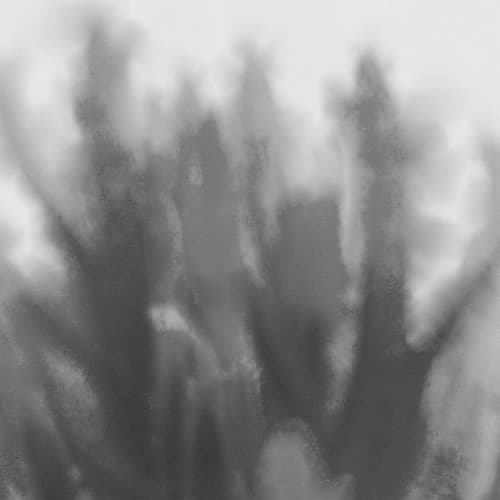 Grey Flora 3 Minimaliste reproduction
