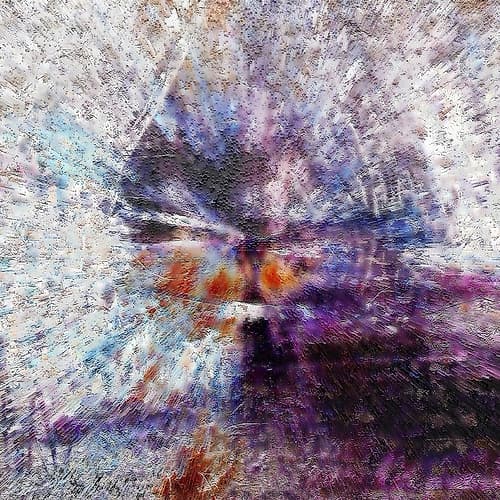 Neutrino in Flash Art Print