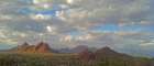 Popago Mountains Art Print