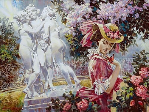 Four graces Art Print