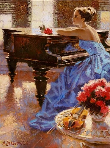 Melodies of the morning Art Print