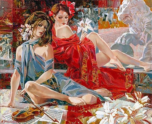 Music lessons Classical Print