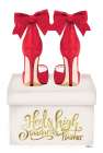 High Rise - Red and Gold Art Print