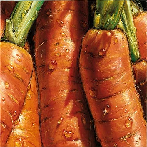 Carrots Food Print
