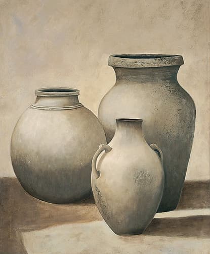 Collezione di vasi Art Print