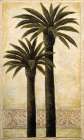 Silhouette Palms II Coastal Print