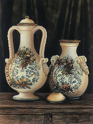 Ceramiche italiane II Art Print by Andrea Trivelli