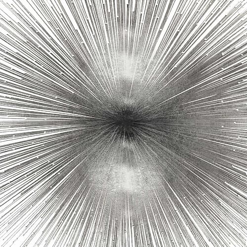 Radiant Silver Art Print by Abby Young