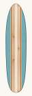 Vintage Surfboard I Art Print