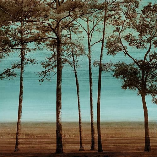 Azure I Landscape Print