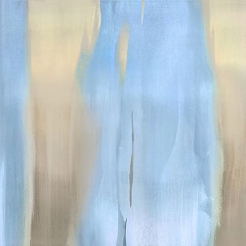 Free Fall Blue II Art Print