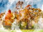 Leaves of Autumn Art Print