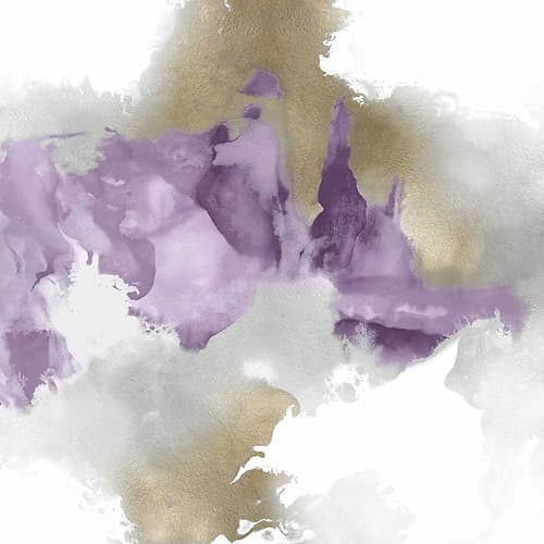 Derive in Amethyst II Art Print by Daniela Hudson
