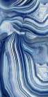 Agate Indigo II Art Print