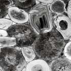 Agate in Grey I Art Print