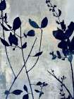 Nature Blue Silhouette I Art Print