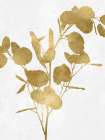 Nature Gold on White III Art Print