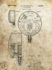 Full Wind Clock - 1933 Art Print