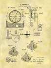 Electric Alarm Clock - 1892 Art Print