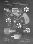 Revolving Firearm - 1881-Gray Art Print
