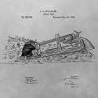Animal Trap - 1882-Gray Art Print