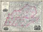 Kentucky and Tennessee Art Print